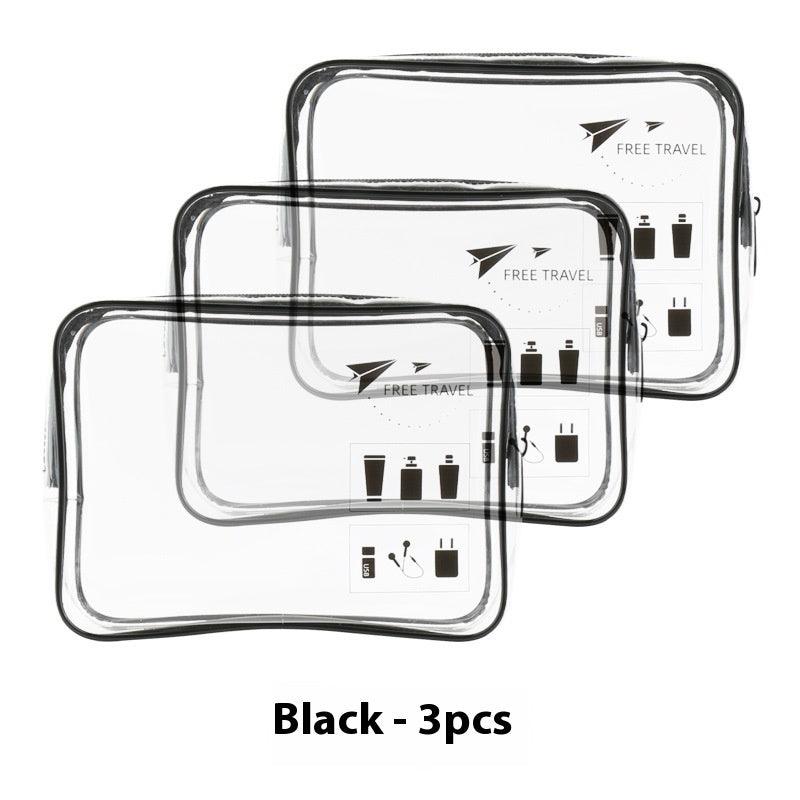 Multi-functional Transparent Travel Waterproof Portable Aviation Plastic Bag - Hipster Collections