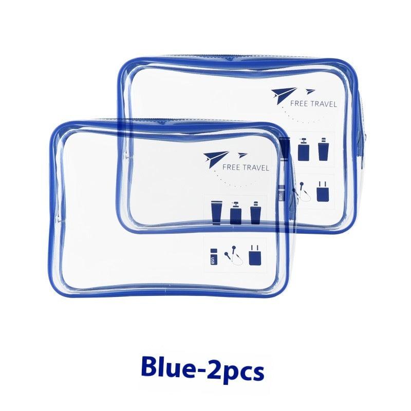 Multi-functional Transparent Travel Waterproof Portable Aviation Plastic Bag - Hipster Collections