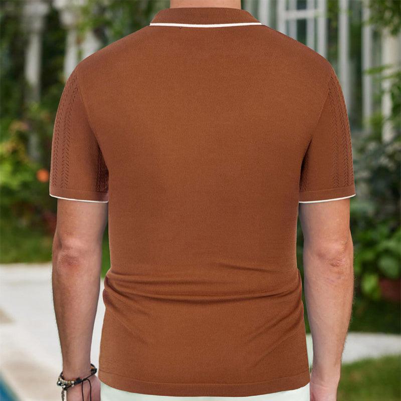 Short-sleeved Polo Shirt - Hipster Collections