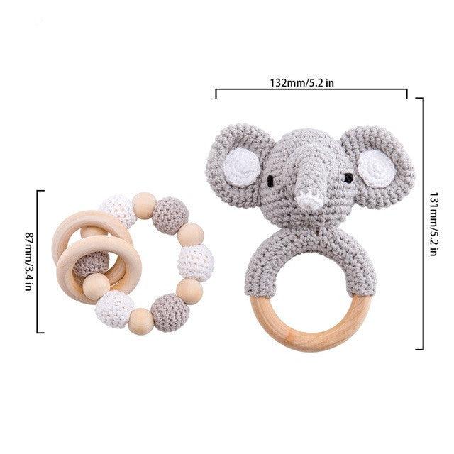 Baby Teethering Safety Wooden Toy - Hipster Collections