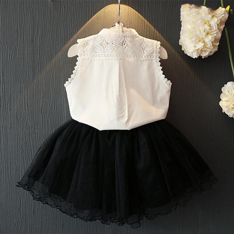 Kids Baby Girls Clothing Sets Summer TShirts Skirt Clothes - Hipster Collections