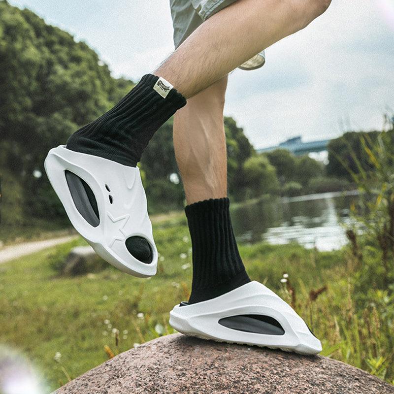 Summer Outdoor Sports Slipper Men Fashion Beach Shoes Indoor Non-slip Floor Bathroom Slippers Women House Shoes - Hipster Collections