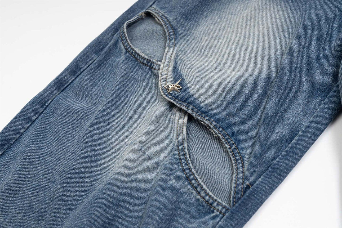 Same Style Fashion Brand Loose Wide-leg Straight Pants - Hipster Collections
