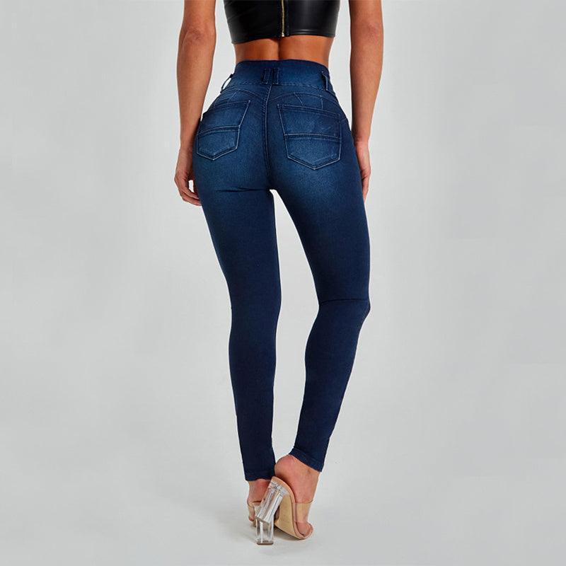 High Waist Stretchable Jeans - Hipster Collections