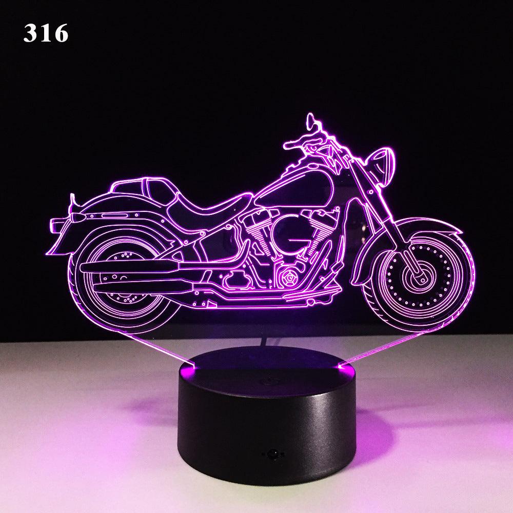 Motorcycle LED Desk Lamp - Hipster Collections