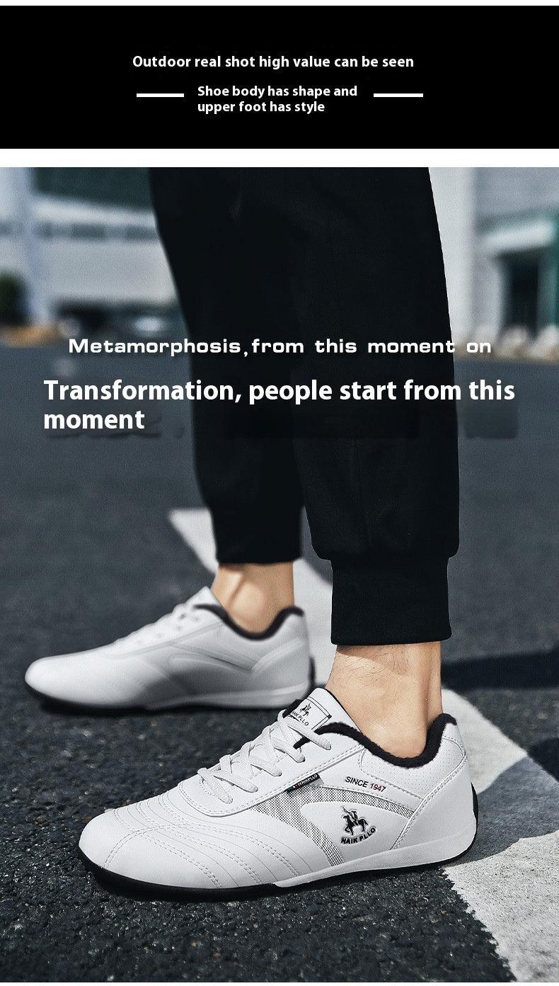 Autumn And Winter Cotton-padded Shoes With Velvet Men's Casual Sneaker - Hipster Collections