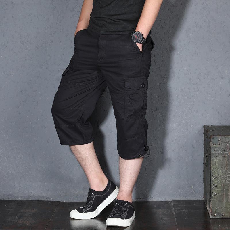 Thin Loose Shorts Cropped Trousers For Men Casual Pants - Hipster Collections