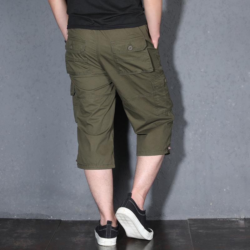 Thin Loose Shorts Cropped Trousers For Men Casual Pants - Hipster Collections