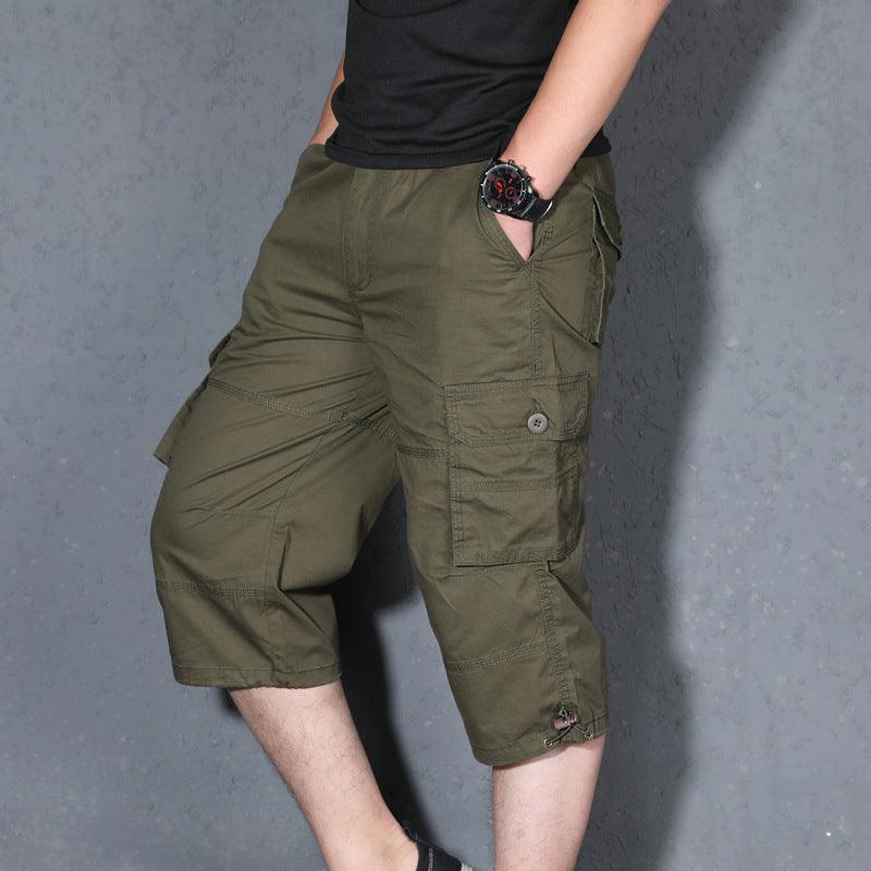 Thin Loose Shorts Cropped Trousers For Men Casual Pants - Hipster Collections