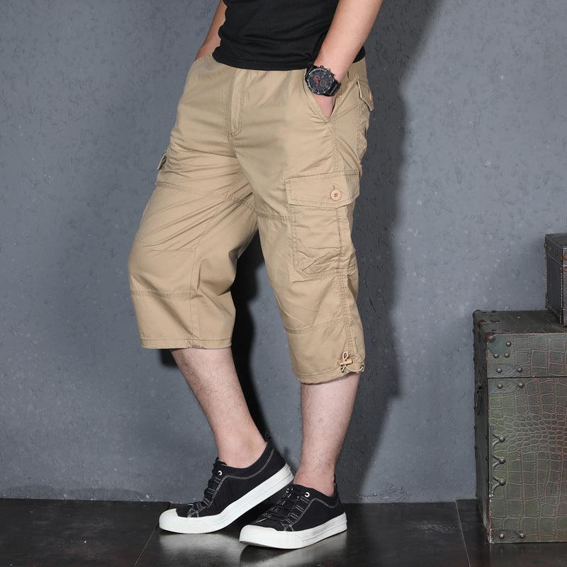 Thin Loose Shorts Cropped Trousers For Men Casual Pants - Hipster Collections