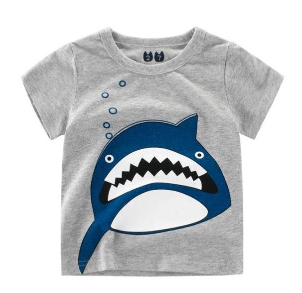 Children's Wear Summer New Korean Children's Boys Cotton T-shirt Men's Treasure In Children's Short Sleeves - Hipster Collections