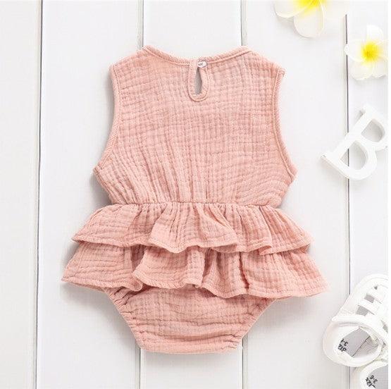 Baby children's clothing striped sleeveless girl pettiskirt - Hipster Collections