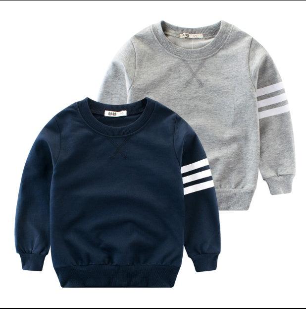 Boy's long sleeve round neck pullover - Hipster Collections