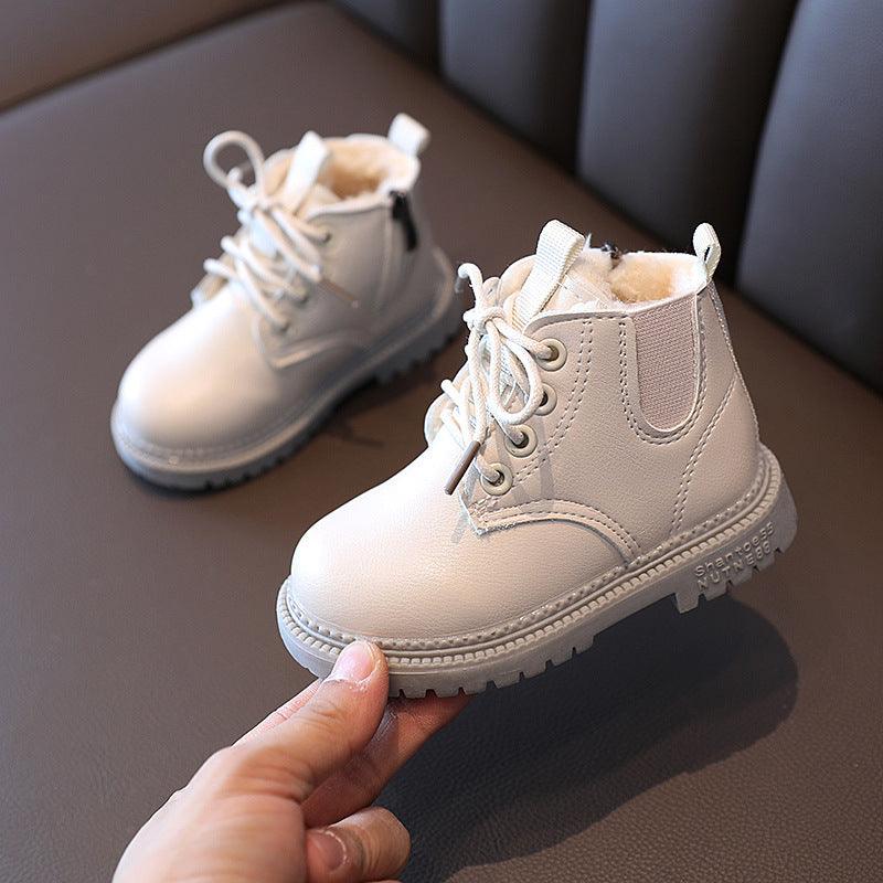 Kids Leather Boots Waterproof - Hipster Collections