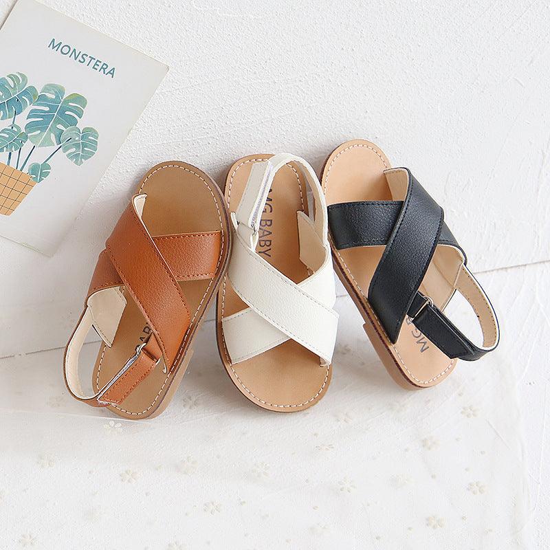 Older kids cross slip sandals - Hipster Collections