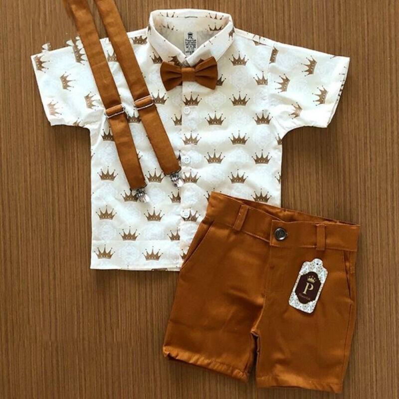 Summer boy T-shirt Shorts Kids Sets - Hipster Collections