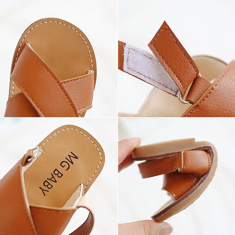 Older kids cross slip sandals - Hipster Collections