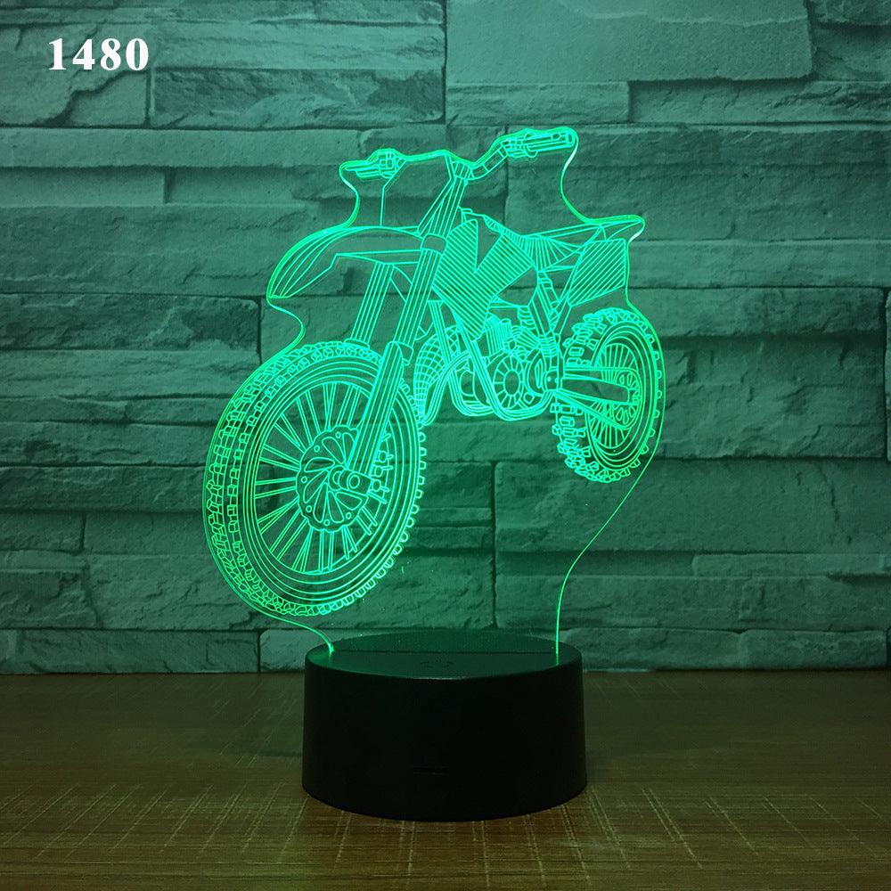 Motorcycle LED Desk Lamp - Hipster Collections