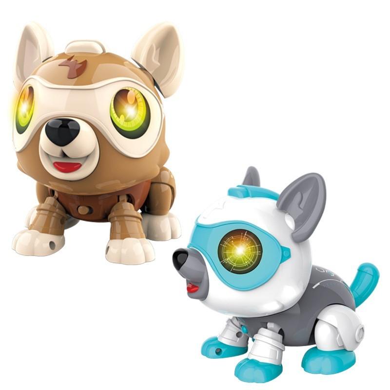 Children's Voice-activated Touch-sensing Electronic Robot Dog - Hipster Collections
