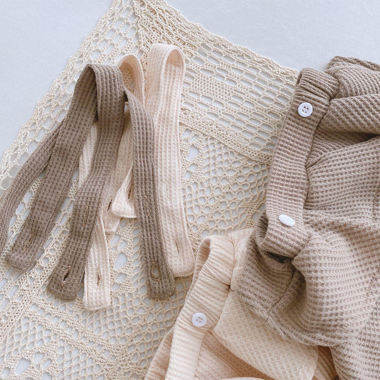 Baby Romper 0-2 Years Old Baby Clothes Baby Girl Foreign Style Pleated Lotus Leaf Sling Climber - Hipster Collections