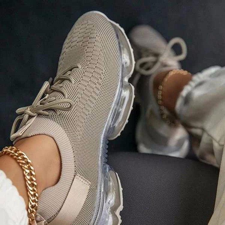 Women's Large Size Thick-Soled Air Cushion Single Shoes - Hipster Collections