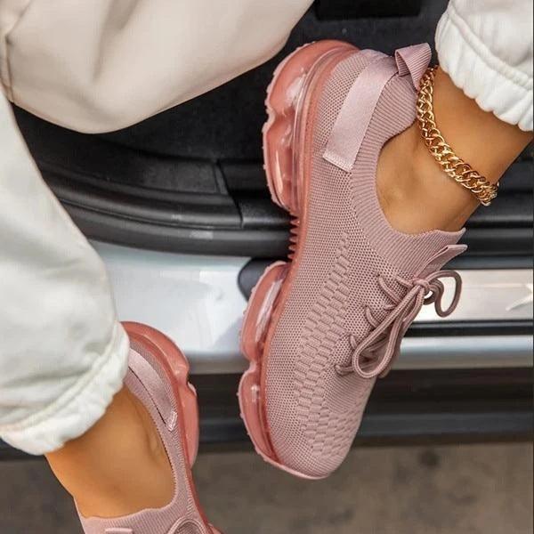 Women's Large Size Thick-Soled Air Cushion Single Shoes - Hipster Collections