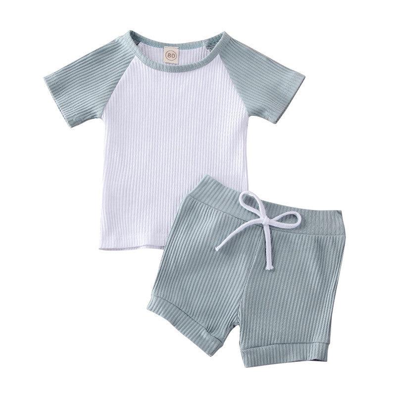 Shirt Shorts 2pcs For Baby Clothes Boy Kids Boys Clothing - Hipster Collections