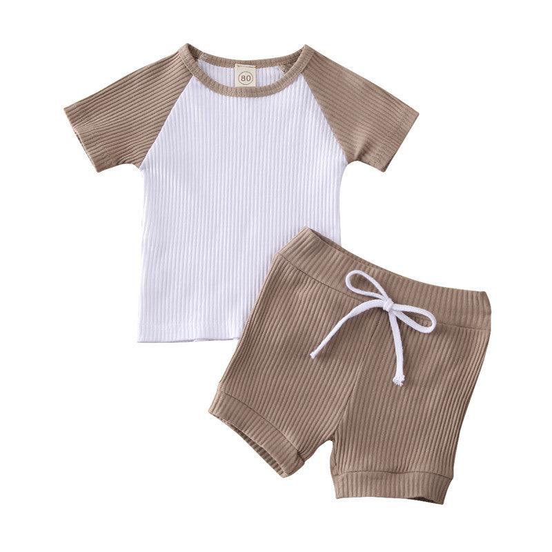 Shirt Shorts 2pcs For Baby Clothes Boy Kids Boys Clothing - Hipster Collections