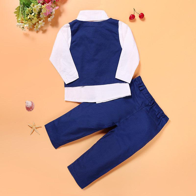 Casual Clothing Suits Boys' Clothes Vests Gentleman Suits - Hipster Collections