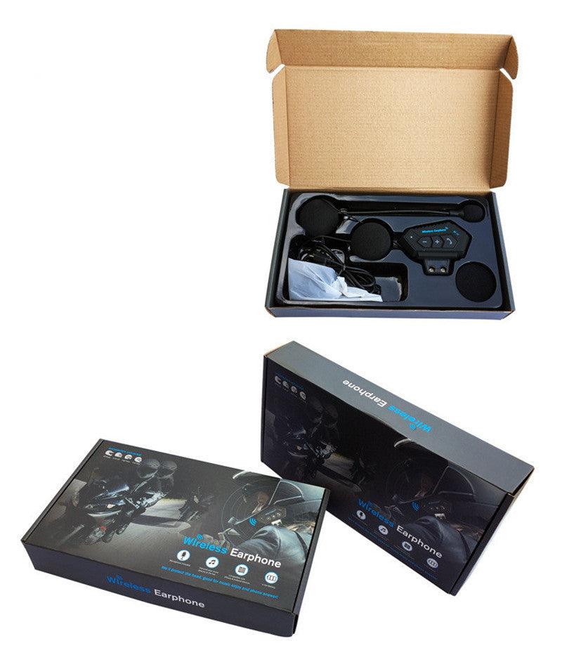 Motorcycle Helmet Bluetooth Headset Wireless Built-in All-in-one - Hipster Collections