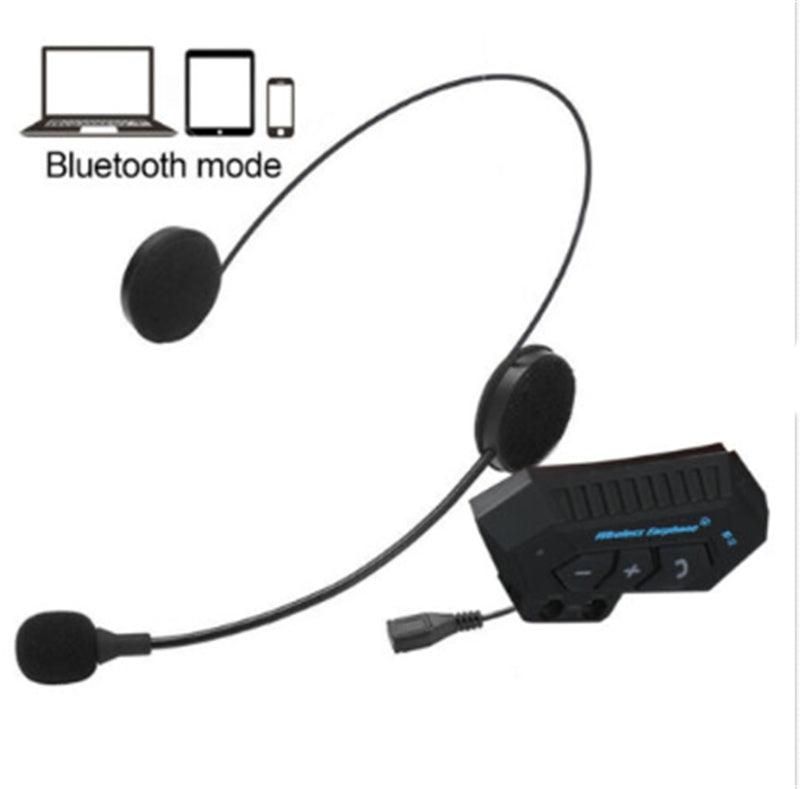 Motorcycle Helmet Bluetooth Headset Wireless Built-in All-in-one - Hipster Collections