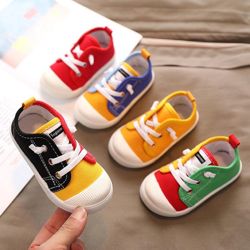 Kindergarten Indoor Shoes Baby Cloth Shoes Children Canvas Shoes - Hipster Collections