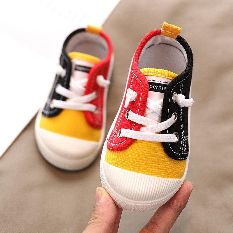 Kindergarten Indoor Shoes Baby Cloth Shoes Children Canvas Shoes - Hipster Collections