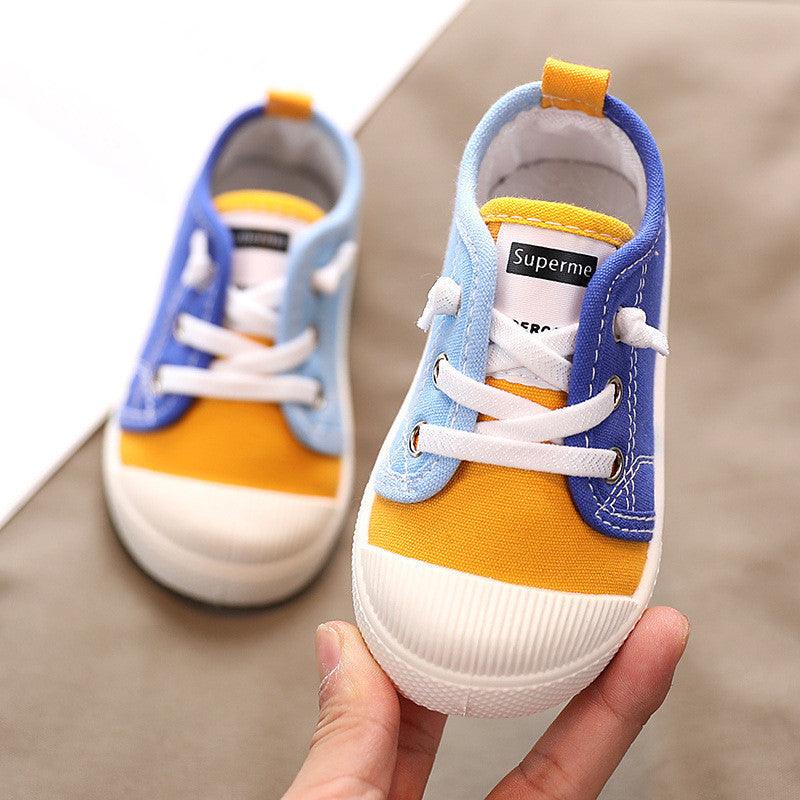 Kindergarten Indoor Shoes Baby Cloth Shoes Children Canvas Shoes - Hipster Collections