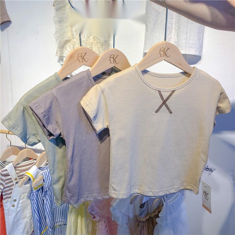 Summer Baby Children's Clothing Simple Short-sleeved T-shirt - Hipster Collections