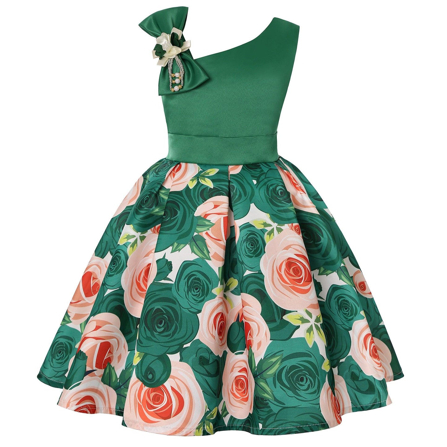 Girls' Dresses Girls' Princess Dresses Digital Print Children's Dresses - Hipster Collections