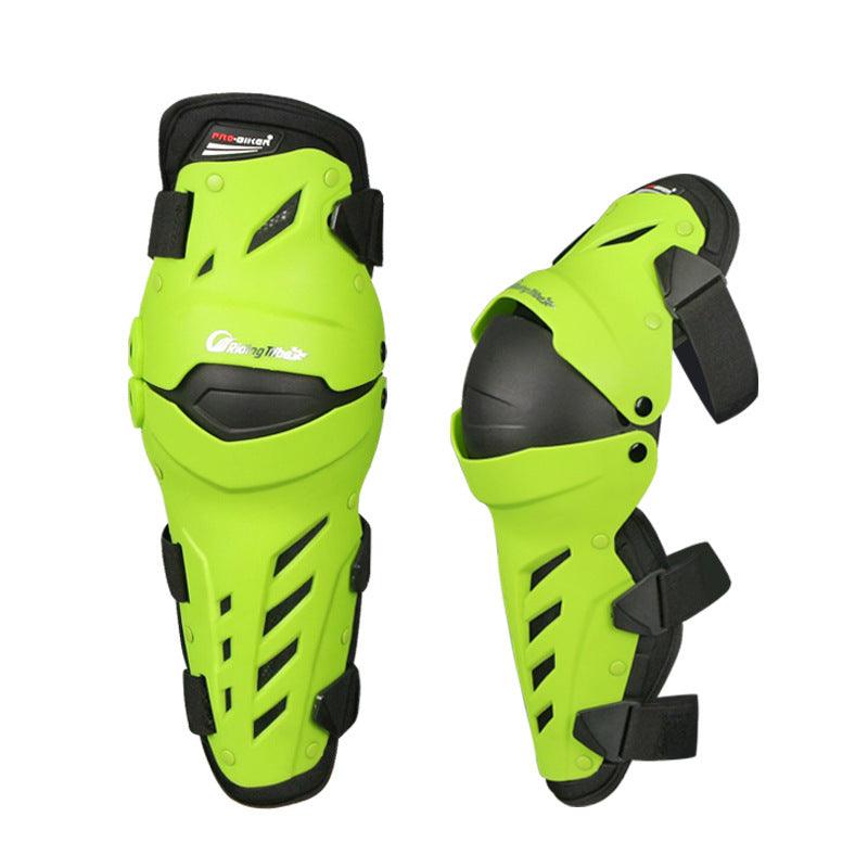 Three-Color Motorcycle Riding Two-Piece Anti-Fall And Wear-Resistant Knee Pads - Hipster Collections