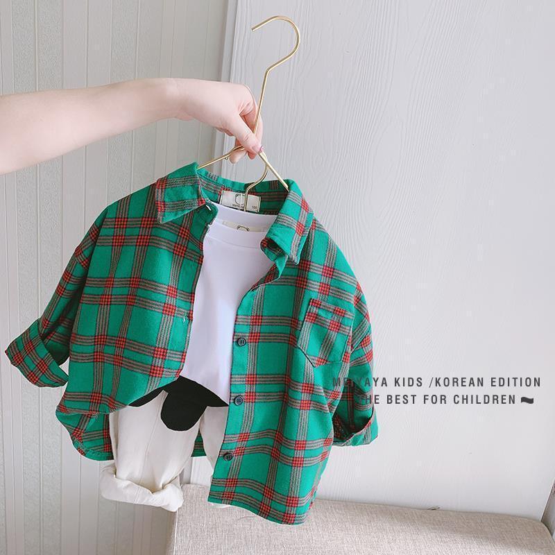 Children's Plaid Shirts In Baby Shirts For Men And Women - Hipster Collections