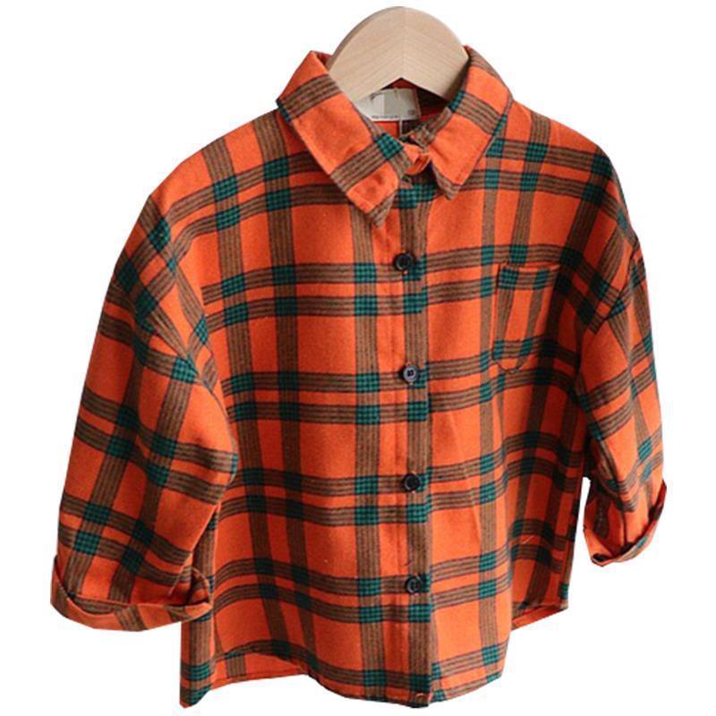Children's Plaid Shirts In Baby Shirts For Men And Women - Hipster Collections