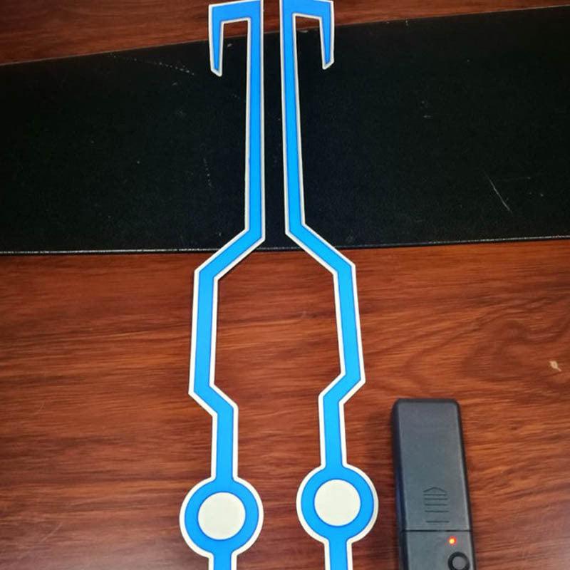 Helmet LED Strip Reflector DIY - Hipster Collections