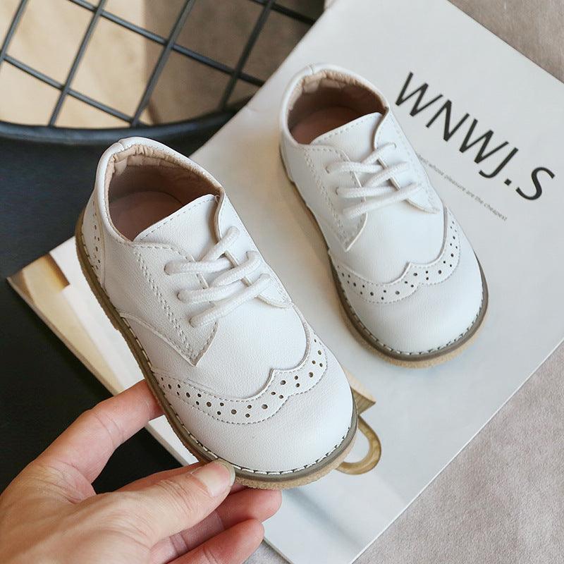 Boys Leather Shoes British Style Shoes - Hipster Collections
