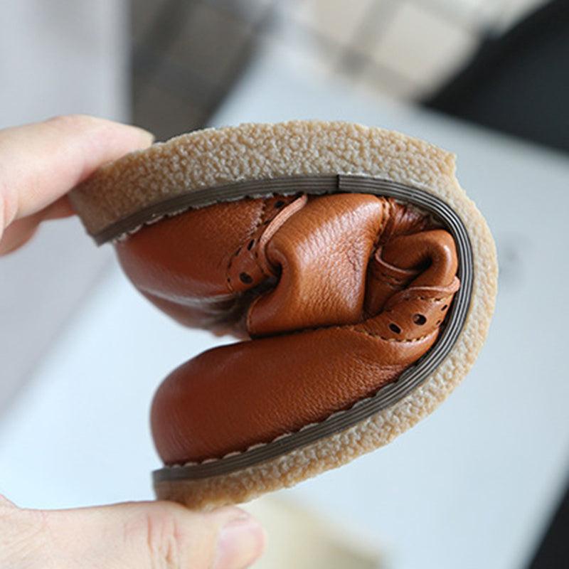 Boys Leather Shoes British Style Shoes - Hipster Collections