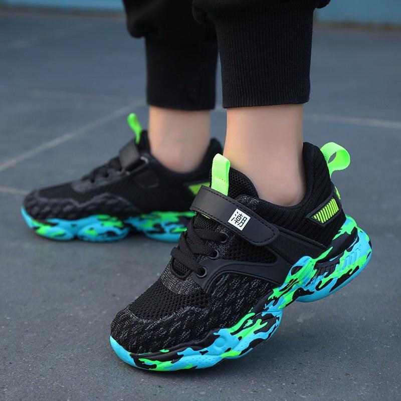 Spring And Summer Mesh Children's Sports Shoes Non-slip Boys Shoes - Hipster Collections