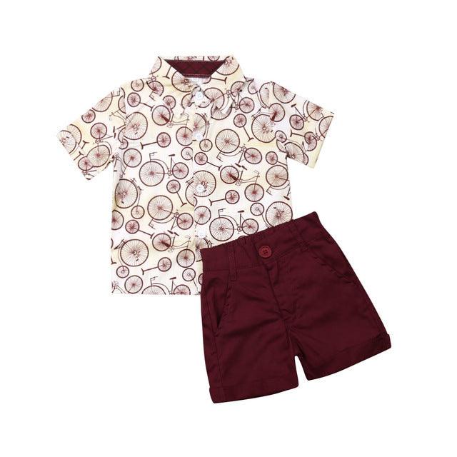 Summer boy T-shirt Shorts Kids Sets - Hipster Collections