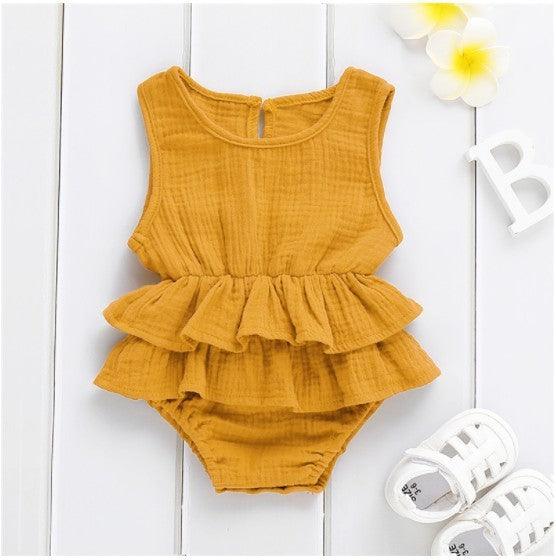 Baby children's clothing striped sleeveless girl pettiskirt - Hipster Collections