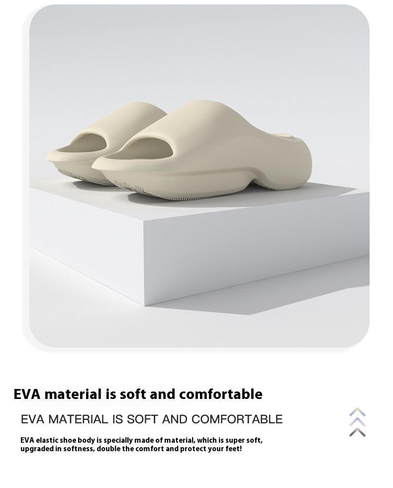 Thick-soled Daddy Slippers Non-slip Wear-resistant Home Couple Outdoor Eva Drooping Sandals - Hipster Collections