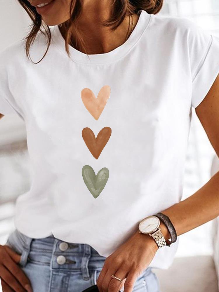 Women's Loose 3D Pattern T-shirt - Hipster Collections