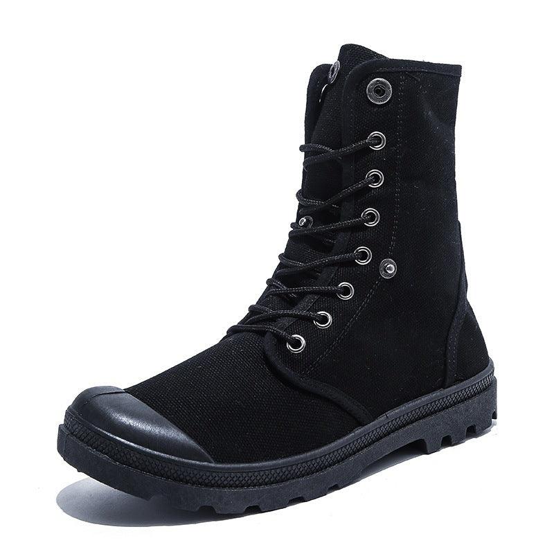 Platform High-top Canvas Flanging Martin Fashionable Sports Shoes - Hipster Collections