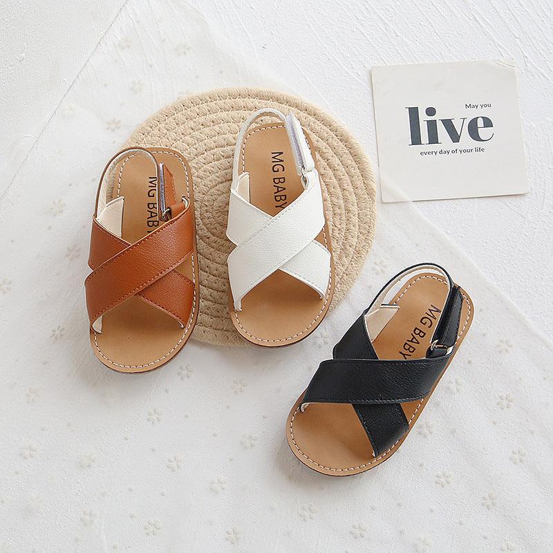 Older kids cross slip sandals - Hipster Collections