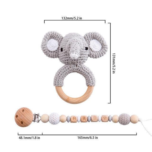 Baby Teethering Safety Wooden Toy - Hipster Collections